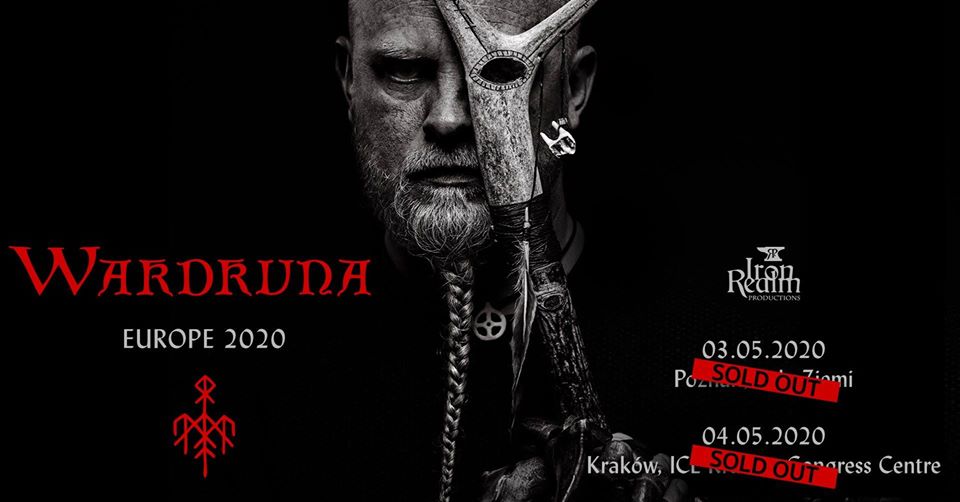 Wardruna – 4.05 / Kraków / ICE Congress Centre / wyprzedany