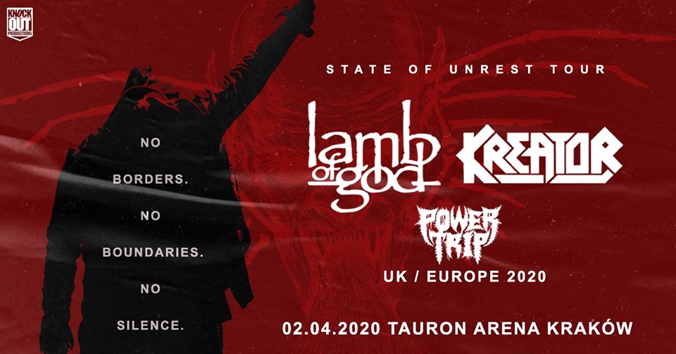 Lamb Of God, Kreator + Power Trip / 2 IV